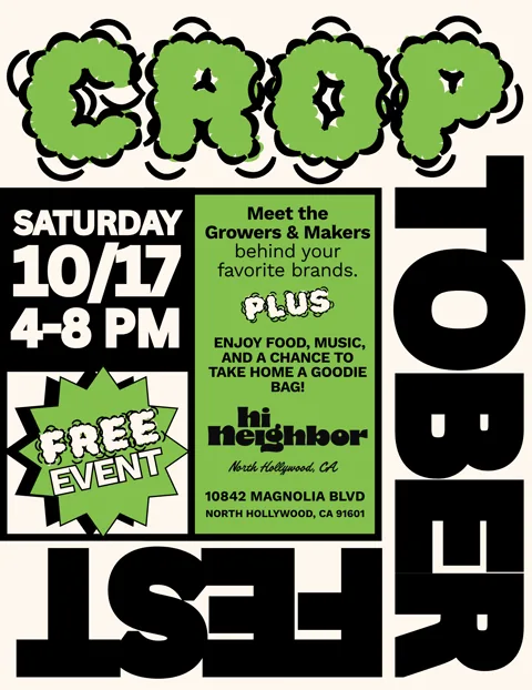 Croptober Fest flyer